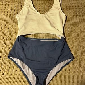 SHEIN one piece cutout swimsuit